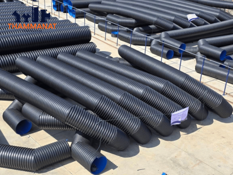 จำหน่ายท่อ HDPE เสริมเหล็ก